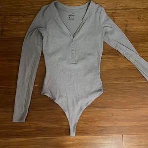 Nike grey body suit size small